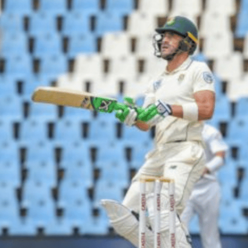 Faf with 2018’s second-lowest Test captain’s average