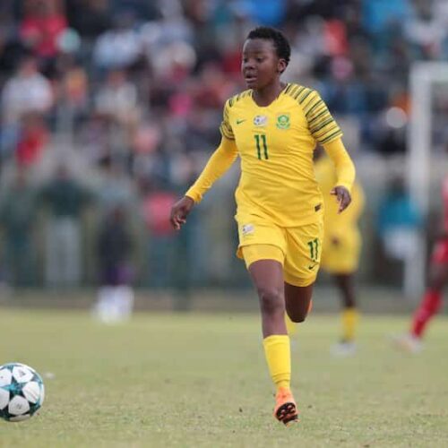 Banyana star Themba Kgatlana bags top Awcon award