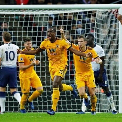 Wolves stun Spurs at Wembley