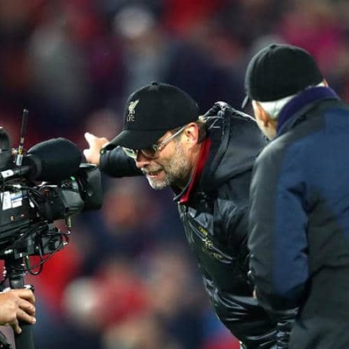 Klopp apologises for running on pitch to celebrate winner