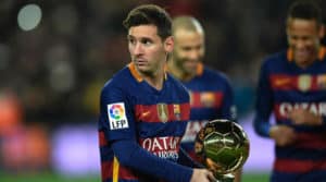 Read more about the article Messi not in Ballon d’Or top three for first time since 2006