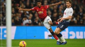 Read more about the article Rashford strike fires Man United past Spurs