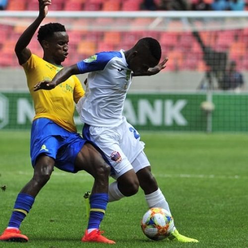 Late Chippa goal knocks Sundowns out