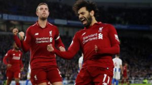 Read more about the article Salah strike seals tight Liverpool win over Brighton