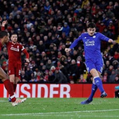 Maguire denies Liverpool victory at Anfield
