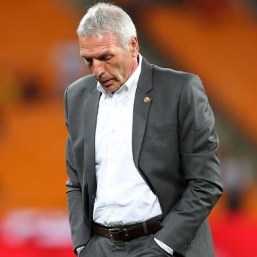 Middendorp calls Vries error unacceptable