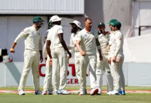 Read more about the article Pakistan two down at lunch as series victory beckons