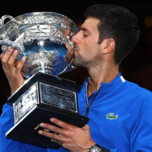 Djokovic makes history at Australian Open