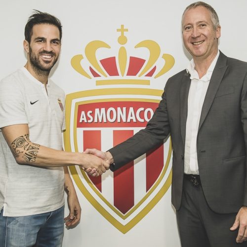 Fabregas departs Chelsea for Monaco