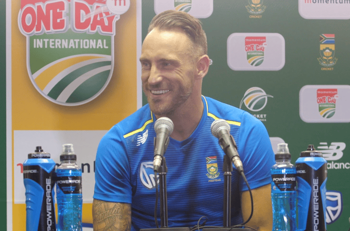 You are currently viewing Faf calls for consistency after ‘rusty’ Proteas performances