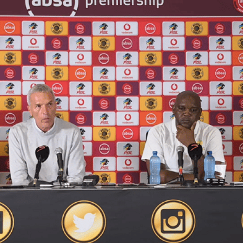 Watch: Pitso, Middendorp react as Downs edge Chiefs