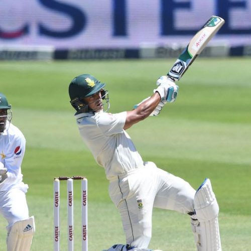 Hamza, De Bruyn take Proteas past 200