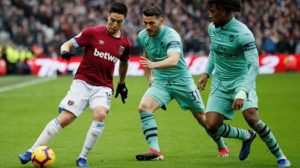 Read more about the article Arsenal suffer defeat at West Ham