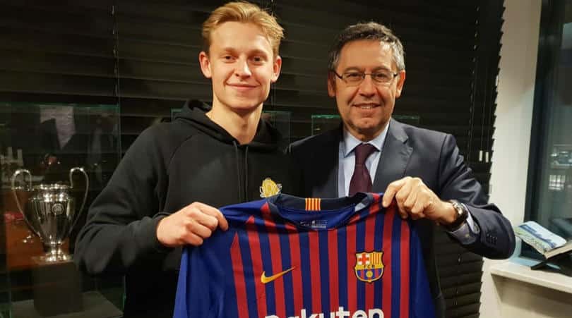 You are currently viewing De Jong: I spoke to PSG, City before signing for Barca