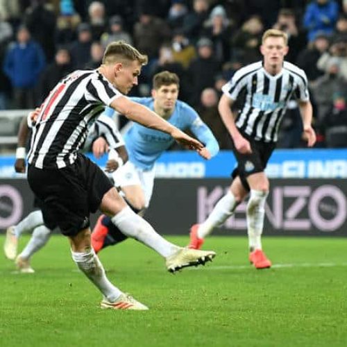 City dealt title blow after shock Newcastle loss