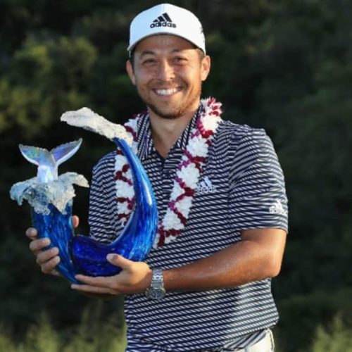 Schauffele ties course record to win big