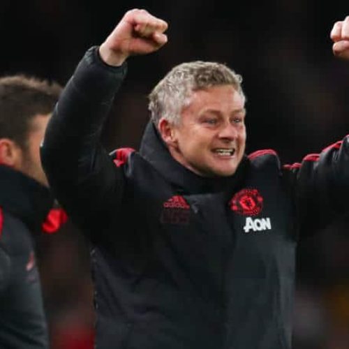 Solskjaer thrilled with Man United’s display