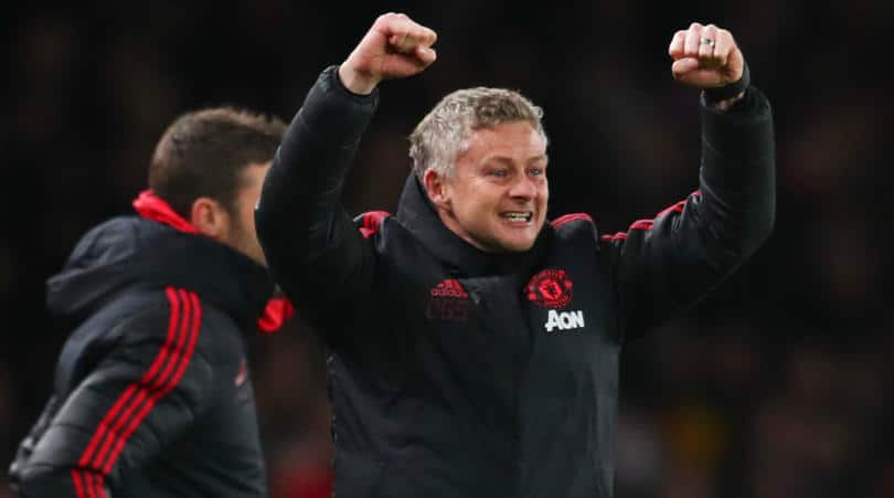 You are currently viewing Solskjaer thrilled with Man United’s display