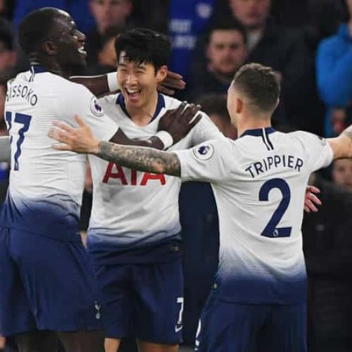 Spurs ease past Cardiff