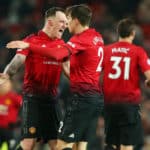 Victor Lindelof and Phil Jones of Manchester United