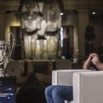Ryan Giggs with the Champions League trophy