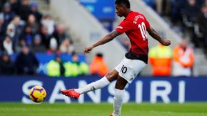 Read more about the article Rashford fires Man United past Leicester