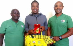 Read more about the article Caf coordinator dedicates Afcon medal to Meyiwa