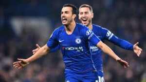 Read more about the article Pedro powers Chelsea past sluggish Spurs