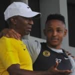 Kaizer Chiefs legend Donald 'Ace' Khuse and midfielder Hendrick Ekstein