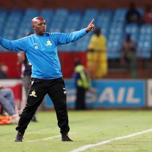 Mosimane happy with point against Wits