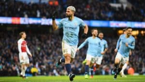 Read more about the article Aguero stars as Man City bounce back
