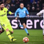 Lionel Messi of Barcelona