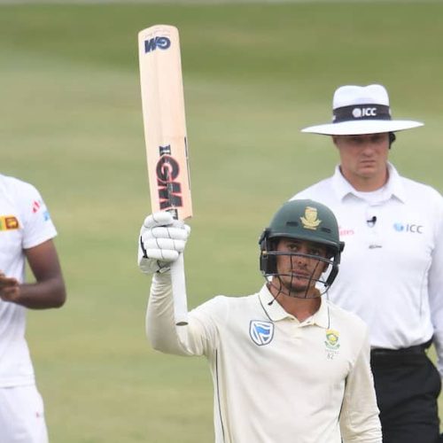De Kock eases SA’s batting woes