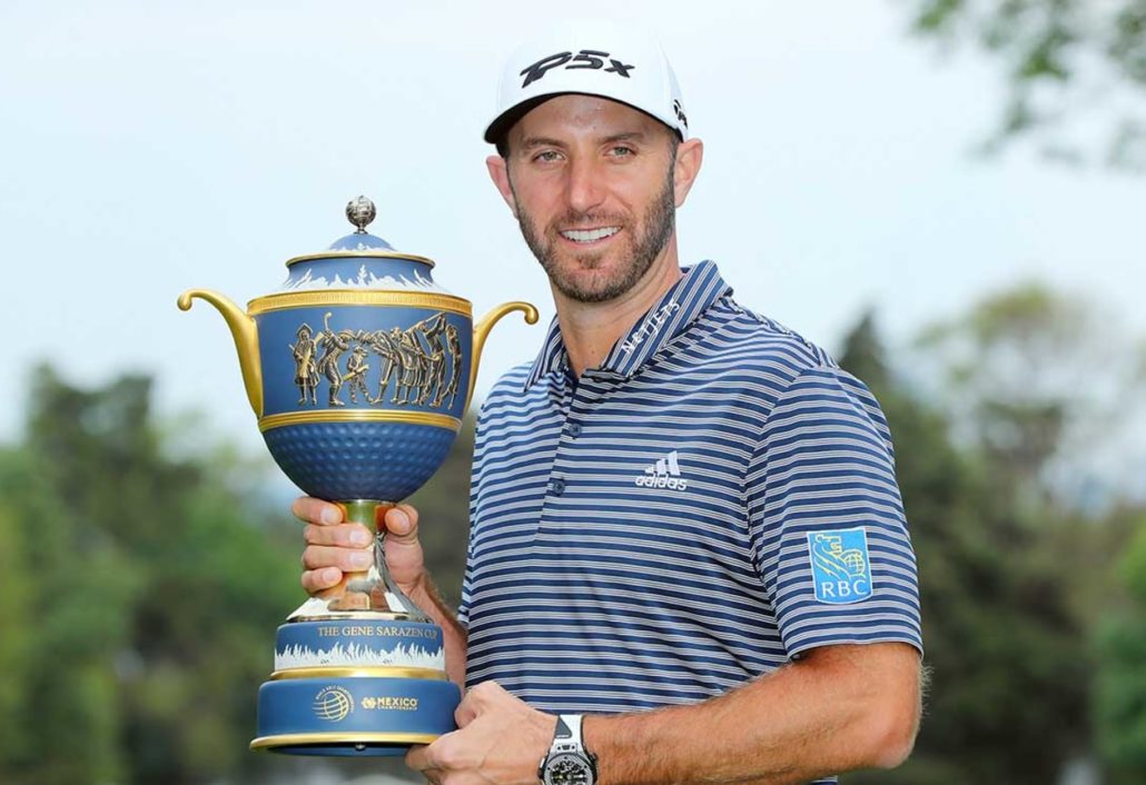 You are currently viewing DJ cruises home to win 6th WGC title
