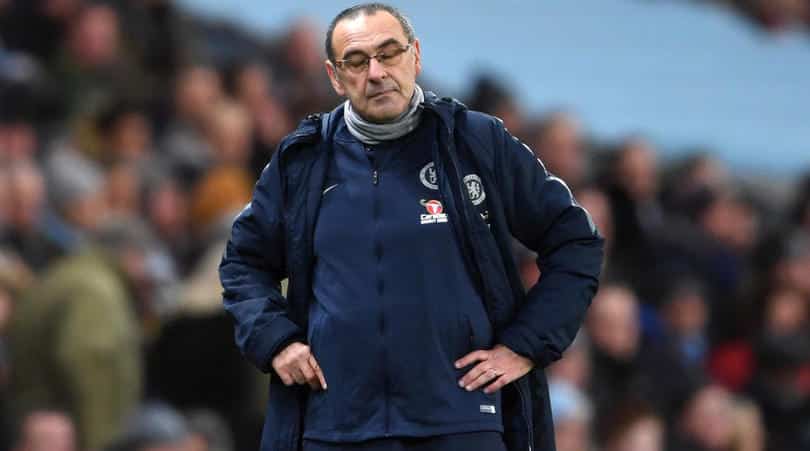 You are currently viewing Sarri: My job is always at risk
