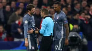 Read more about the article Muller out of Liverpool tie after Bayern’s appeal fails
