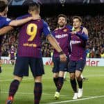 Messi shines as Barca move into UCL quarters