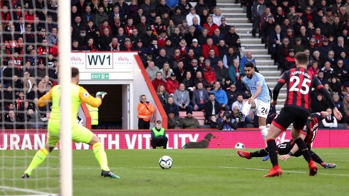 You are currently viewing Mahrez strike guides City past Bournemouth