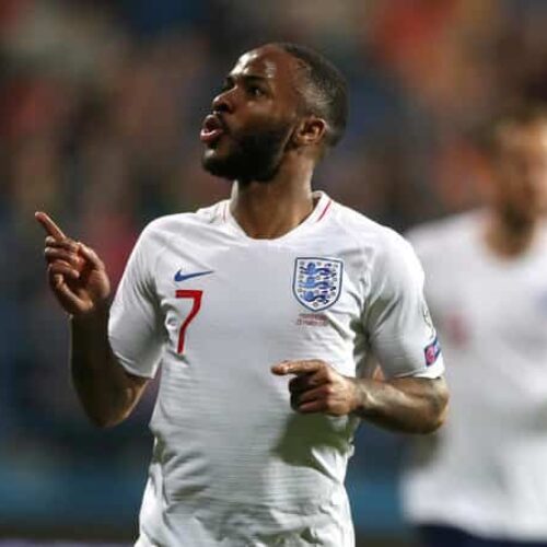 Sterling: Montenegro should face stadium ban