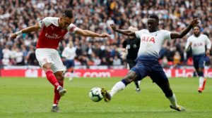 Read more about the article Late drama as Spurs, Arsenal draw at Wembley