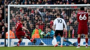 Read more about the article Milner sends Liverpool top