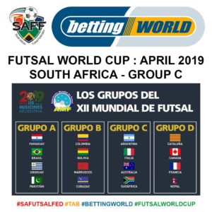 Read more about the article SA drawn in tough Futsal WC group