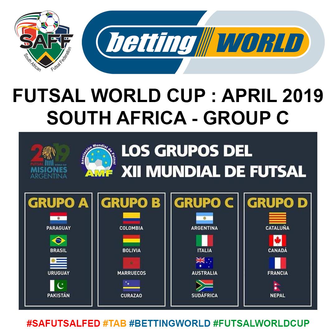 You are currently viewing SA drawn in tough Futsal WC group