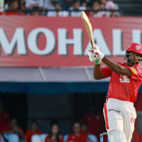 Gayle, Agarwal, Rahul put Mumbai to the sword