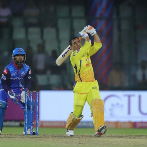 Chennai slide home against Capitals