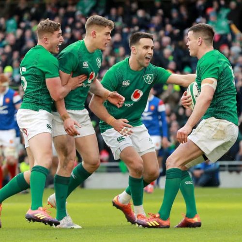 Ireland dominate shoddy France