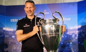 Read more about the article Watch: UCL trophy tour with Ryan Giggs kicks off in SA