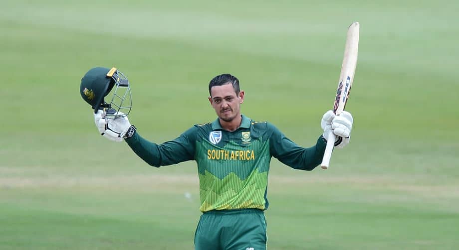 You are currently viewing De Kock pleased with century