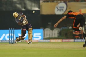 Read more about the article Russell rampant as Knight Riders down Sunrisers