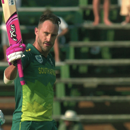Faf stars as Proteas ease to victory